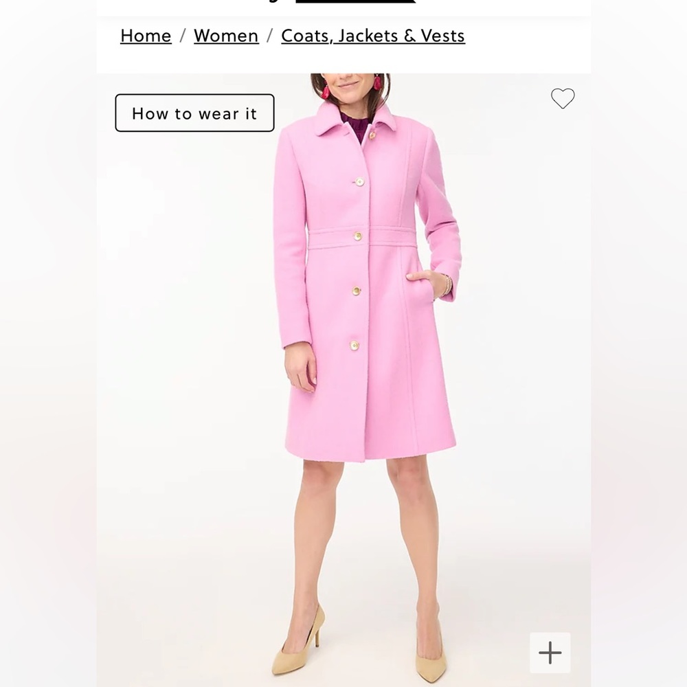 J crew Wool Coat